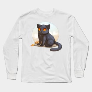 Autumn cat Long Sleeve T-Shirt